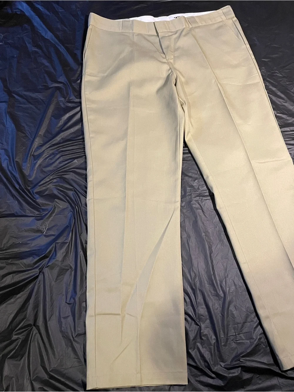 Dickies 874 Original Fit Mens Khaki Work Pants Size 42 Waist